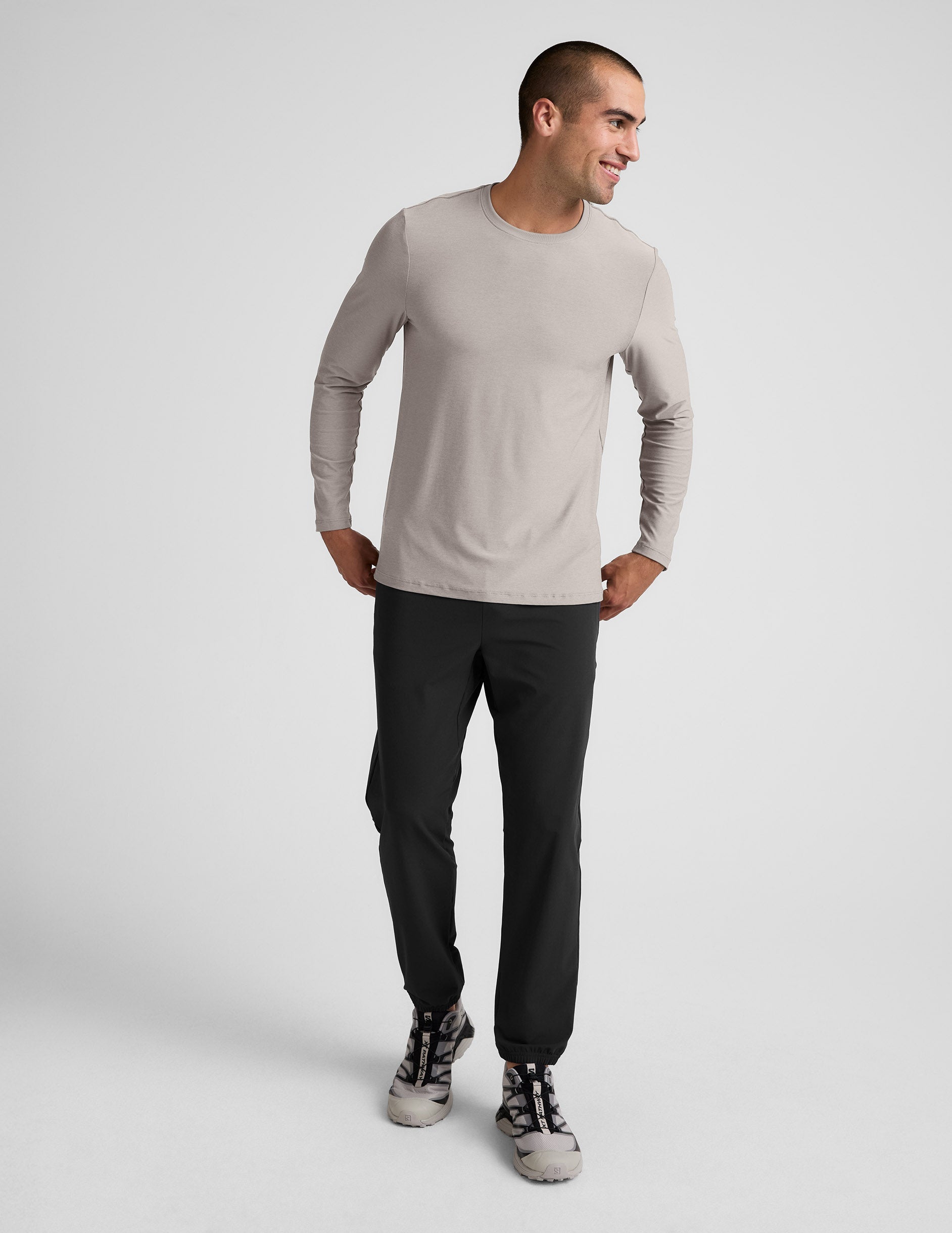 Always   Men's Long Sleeve Crew 2.0