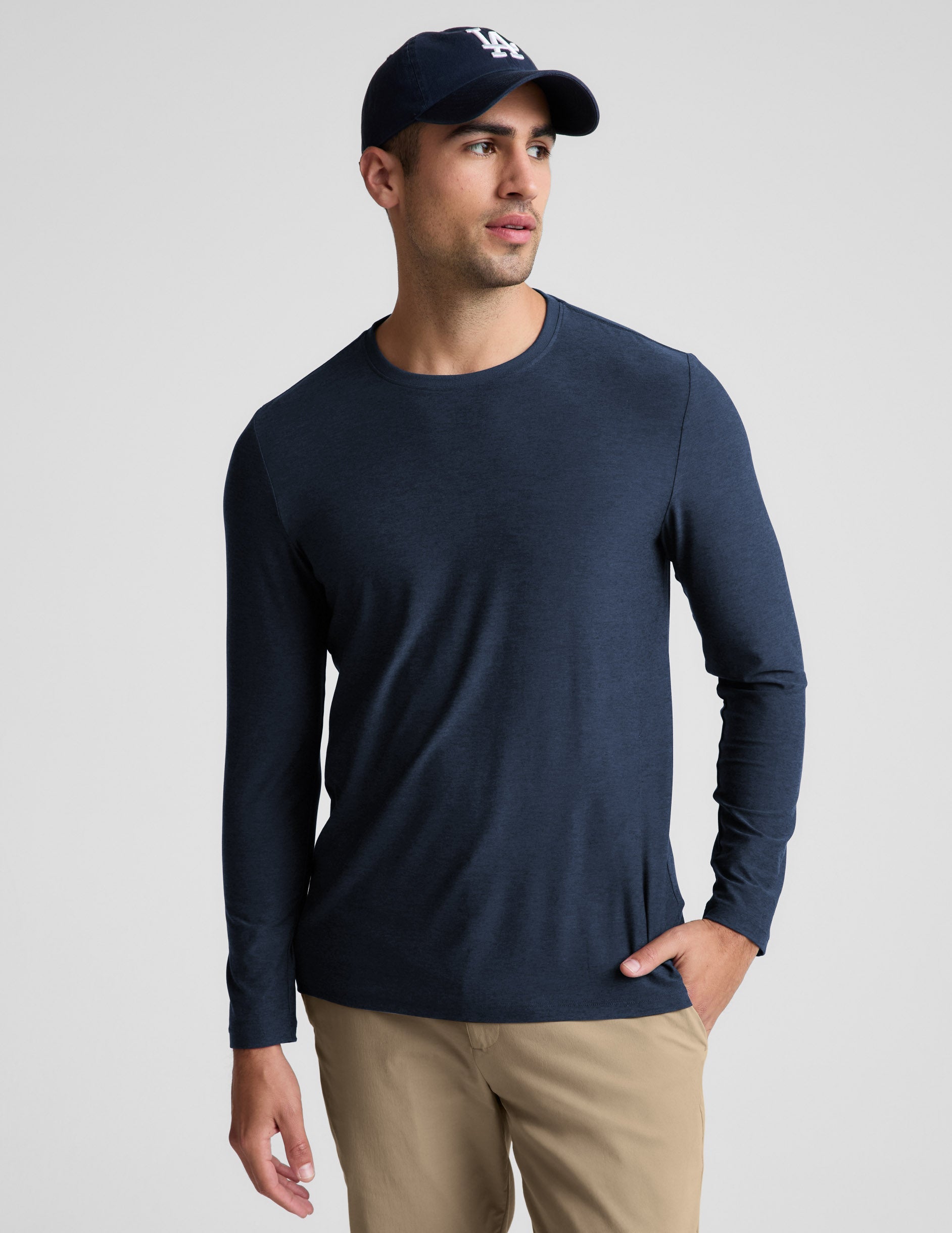 Always   Men's Long Sleeve Crew 2.0