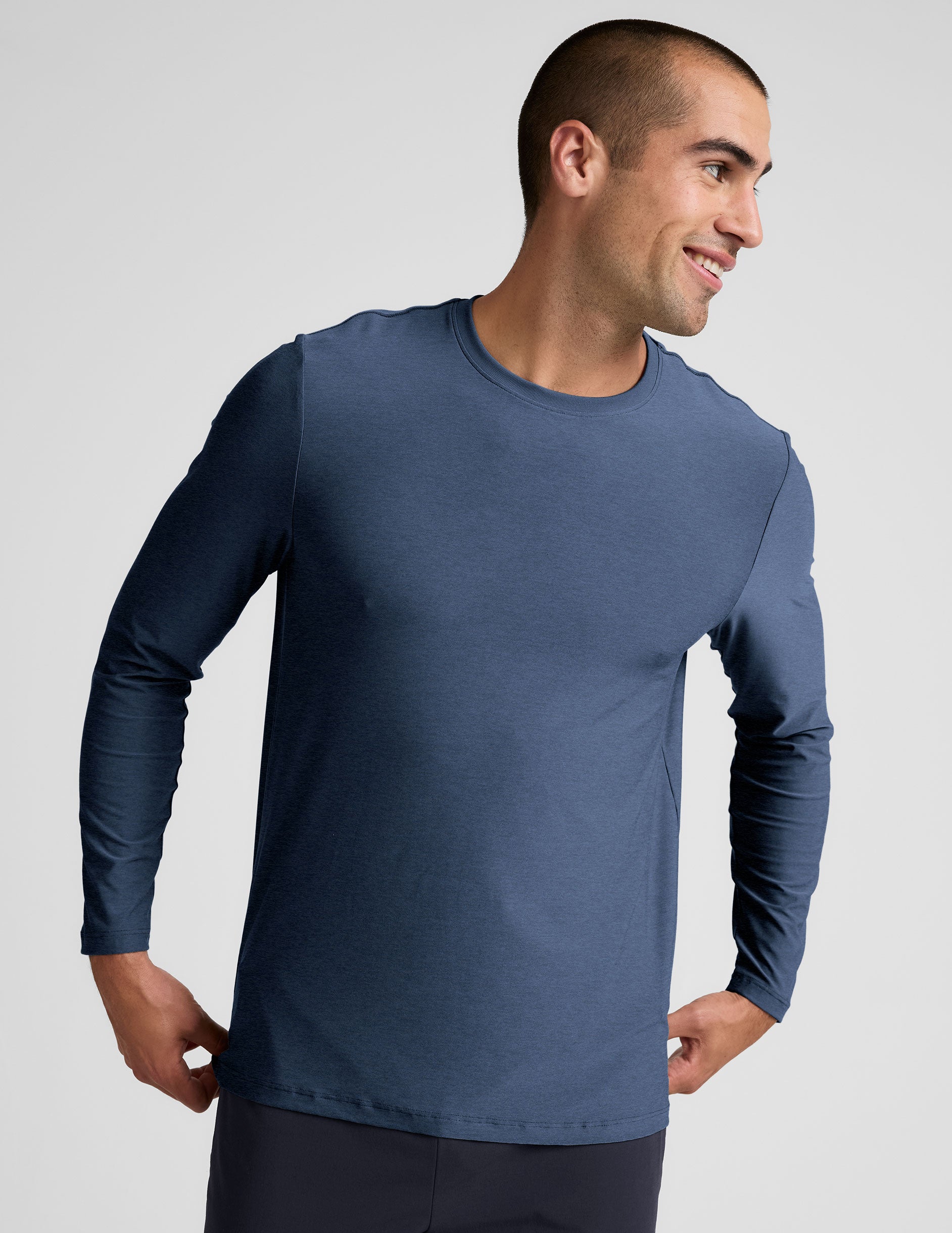 Always   Men's Long Sleeve Crew 2.0