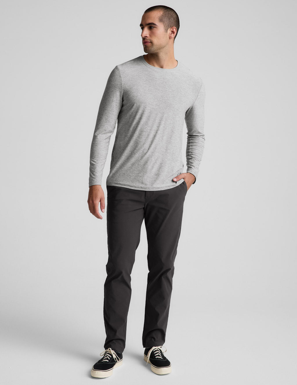 Always   Men's Long Sleeve Crew 2.0