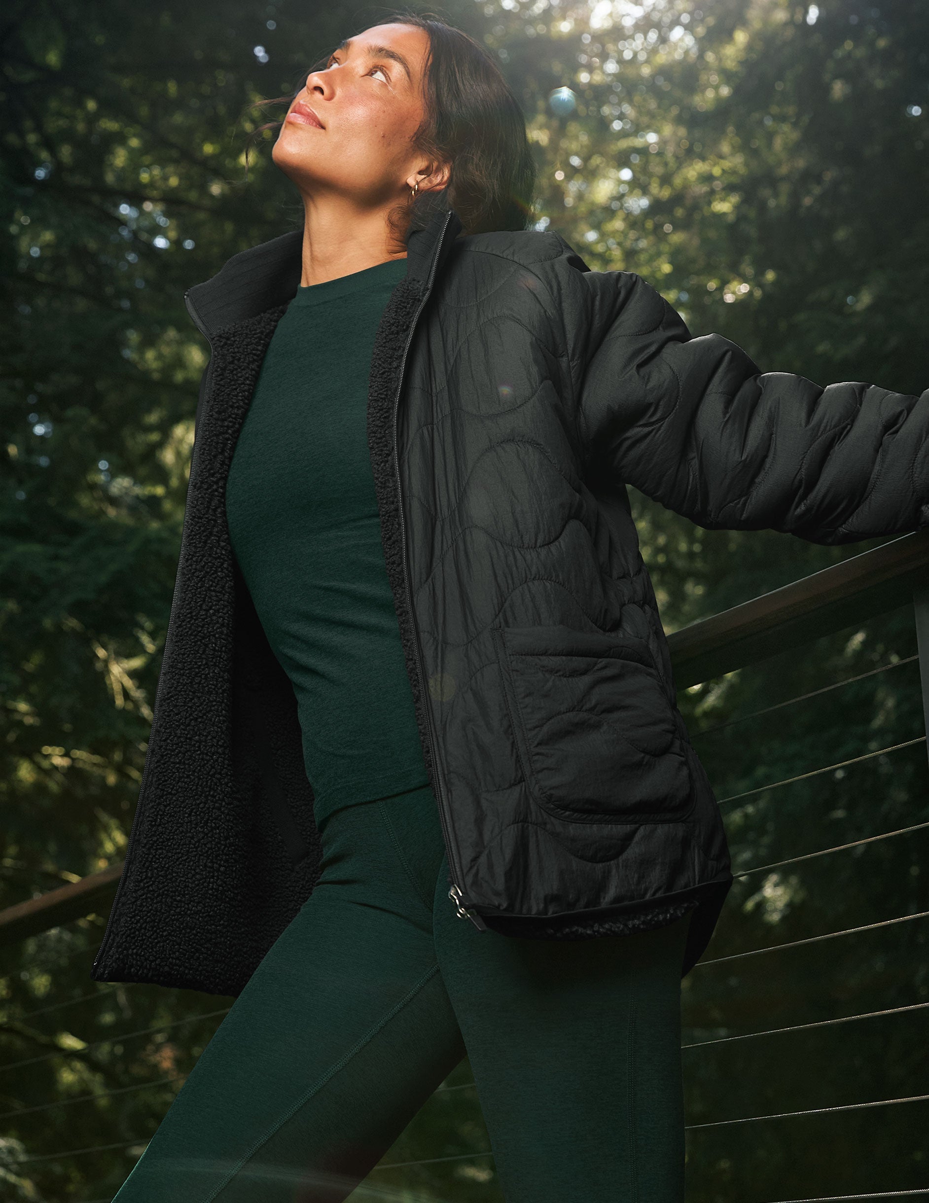 2-Way Quilted Jacket