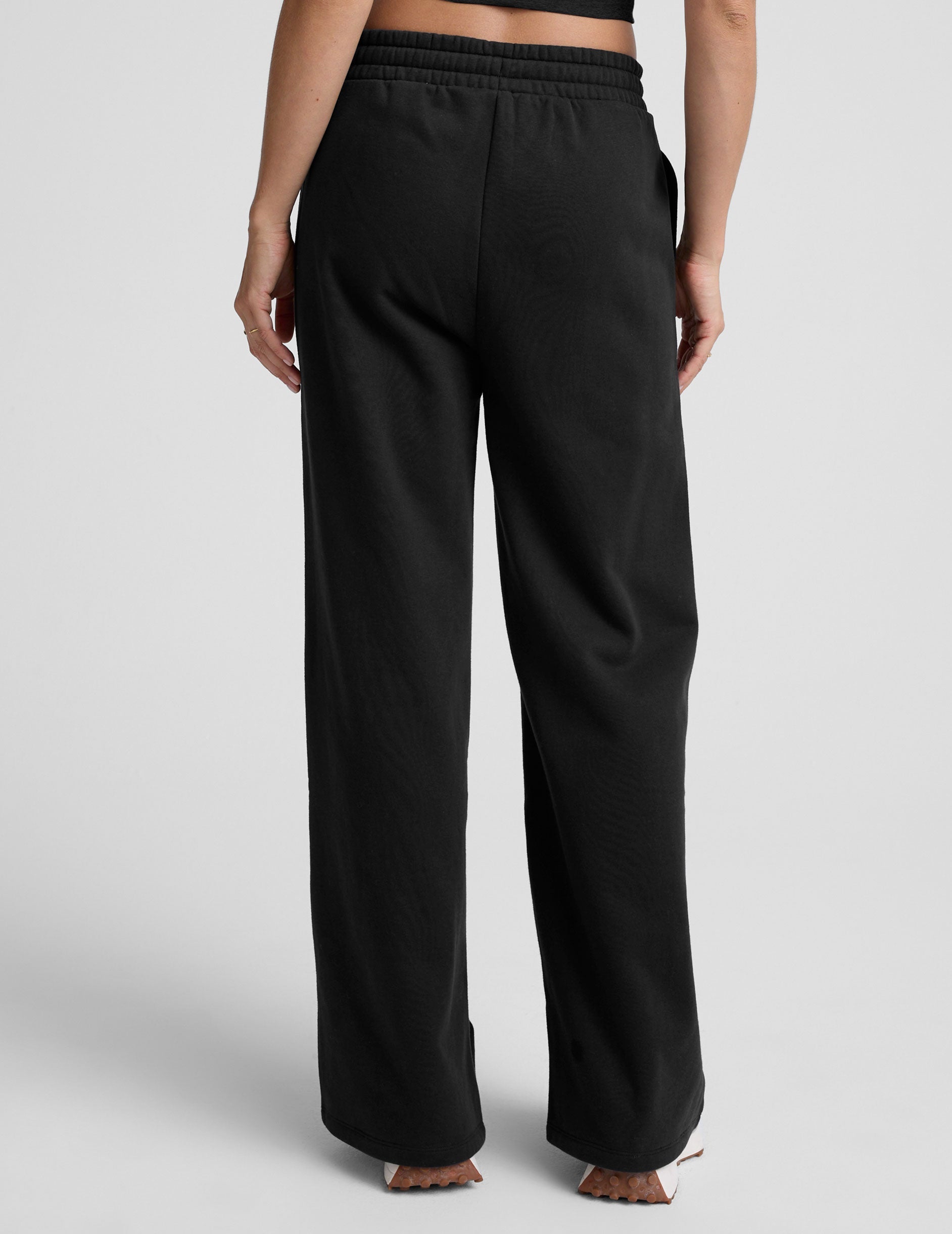 LuxeFleece? Pintuck Wide Leg Pant