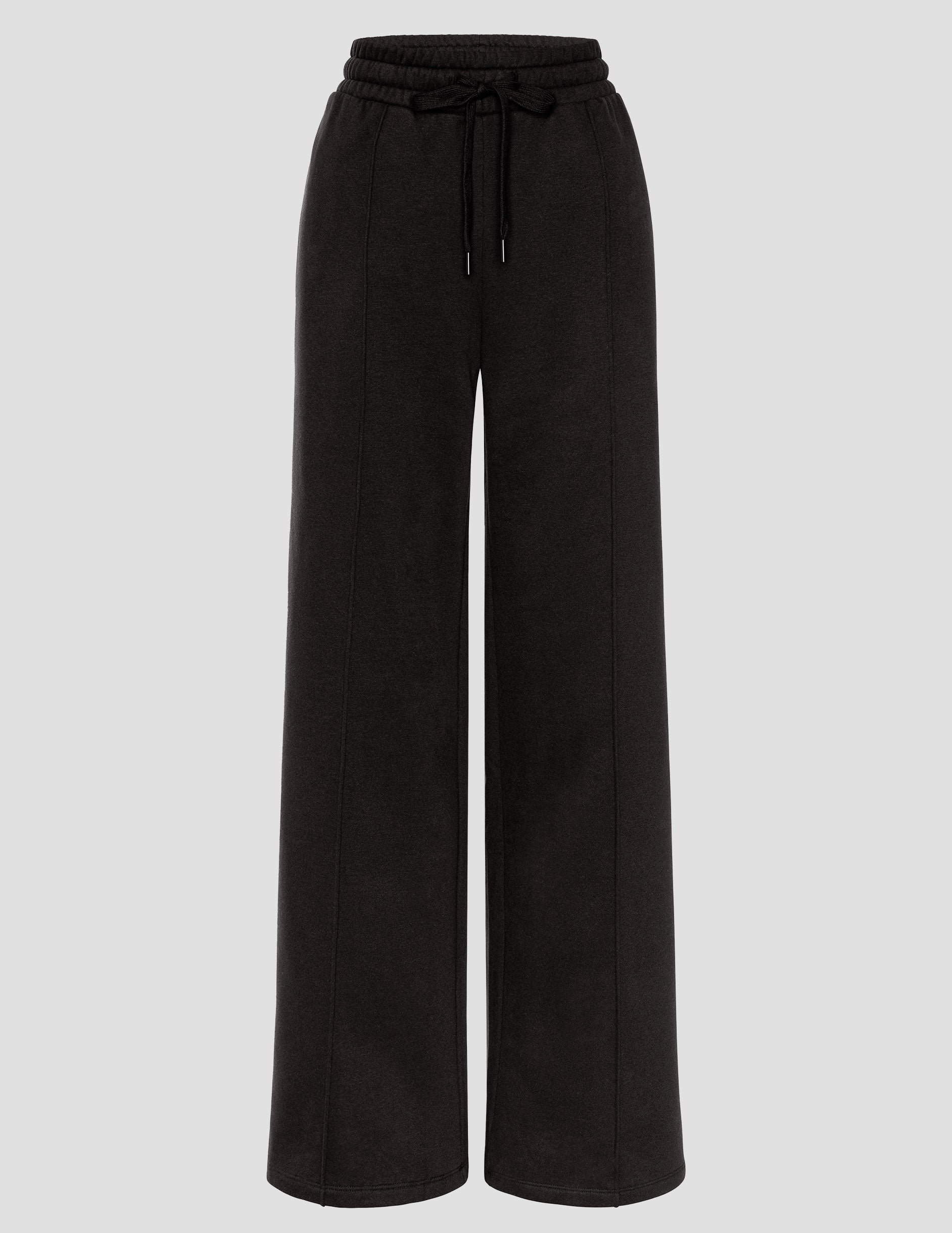 LuxeFleece? Pintuck Wide Leg Pant