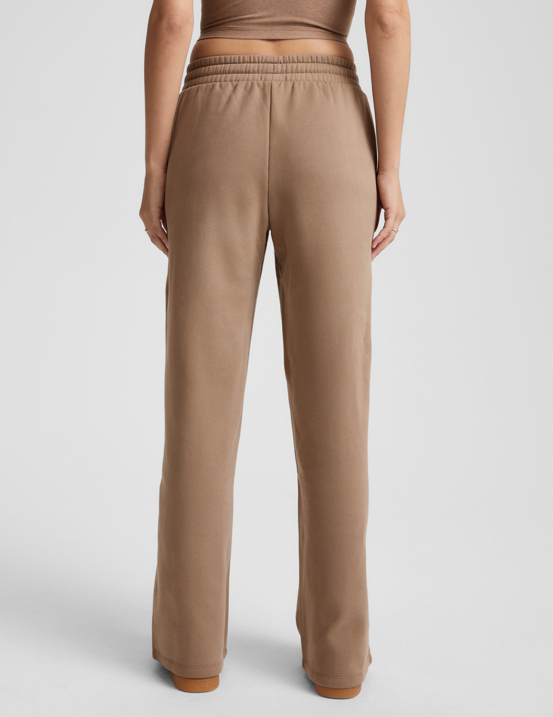 LuxeFleece? Pintuck Wide Leg Pant