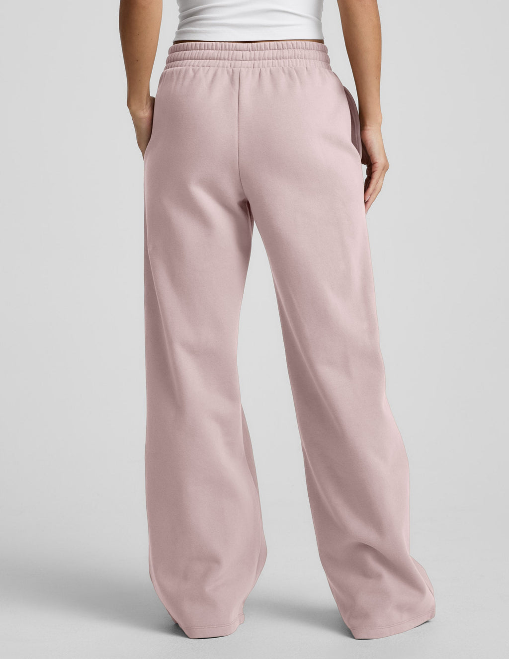 LuxeFleece? Pintuck Wide Leg Pant
