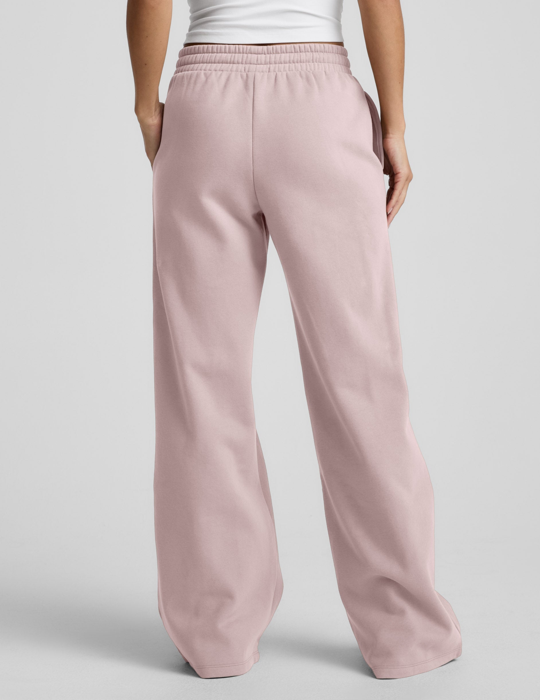 LuxeFleece? Pintuck Wide Leg Pant