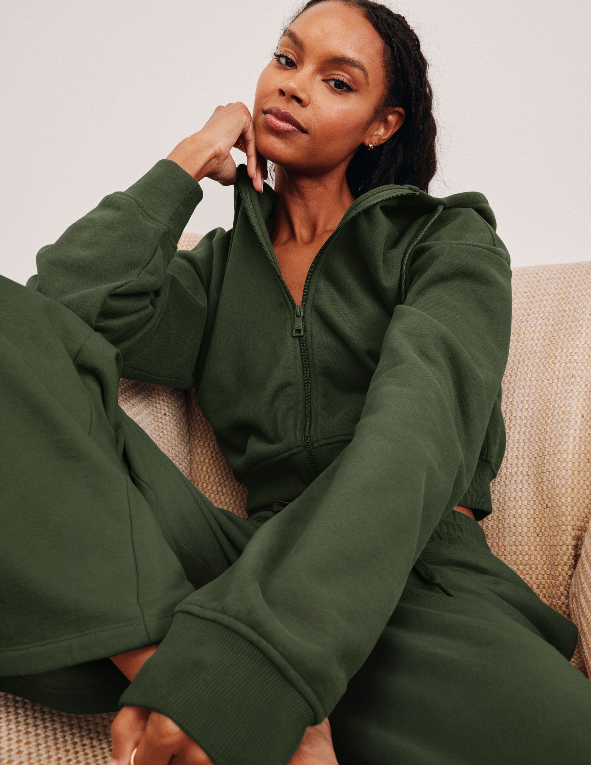 LuxeFleece? Zip Up Hoodie
