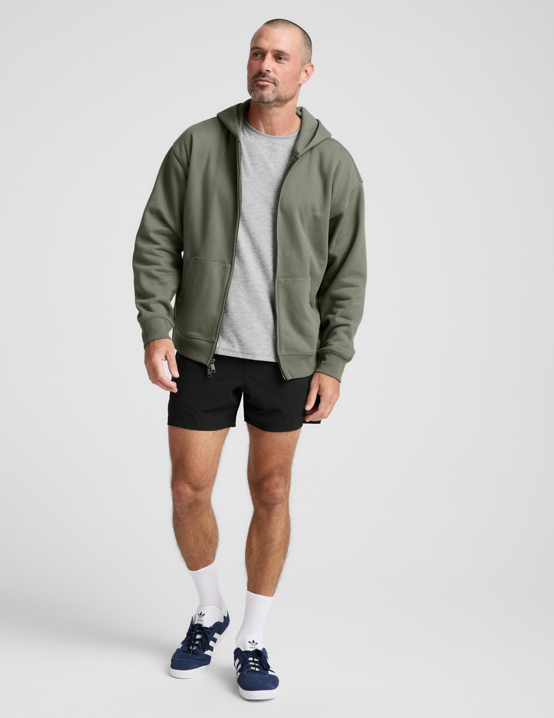 LuxeFleece? Men's Full Zip Hoodie