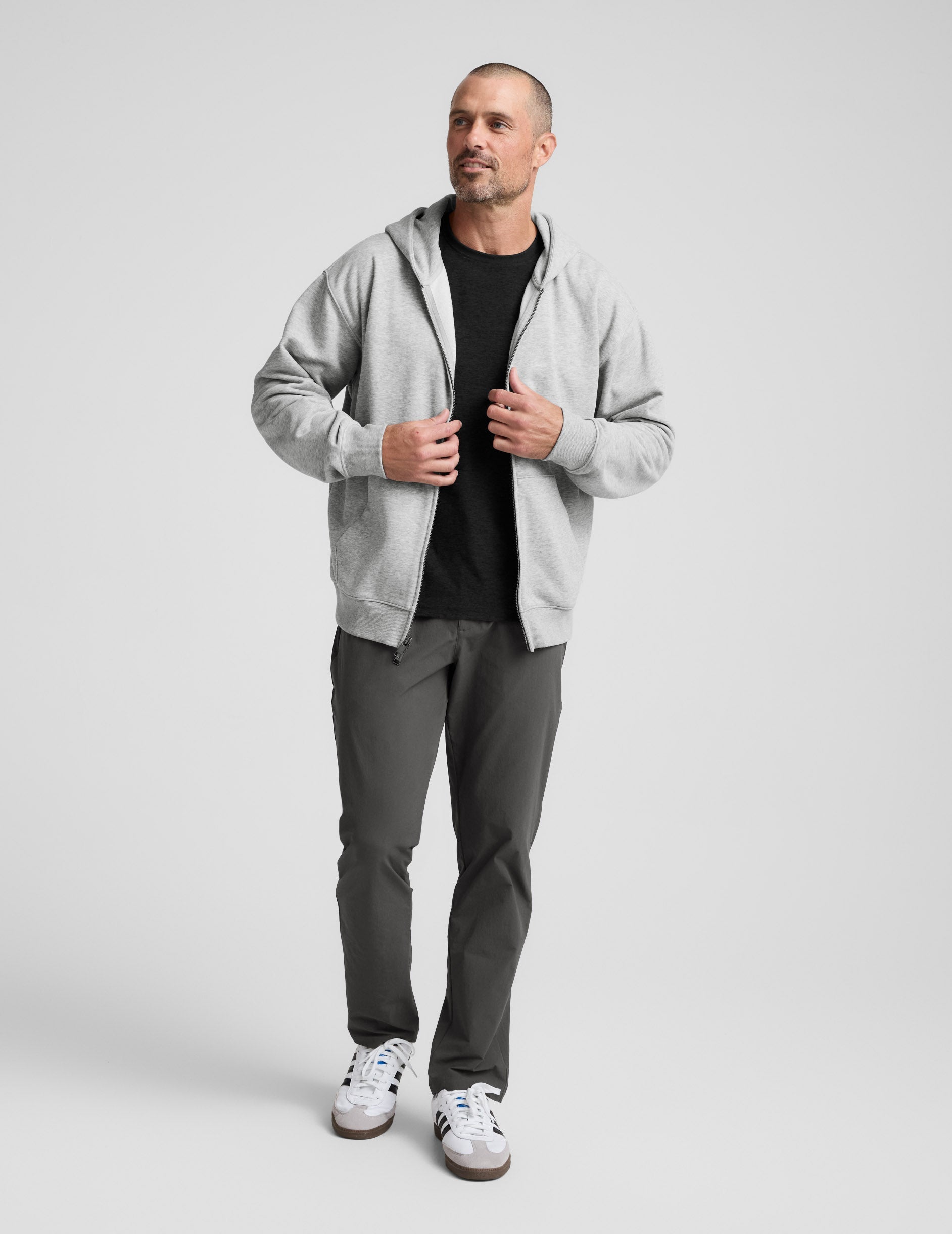 LuxeFleece? Men's Full Zip Hoodie