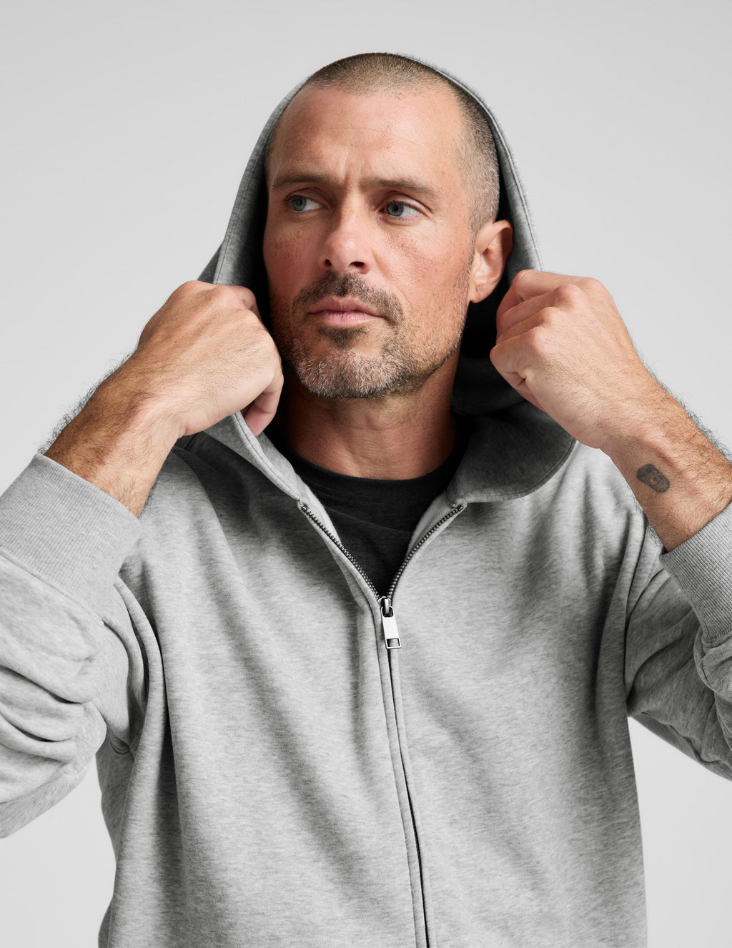 LuxeFleece? Men's Full Zip Hoodie