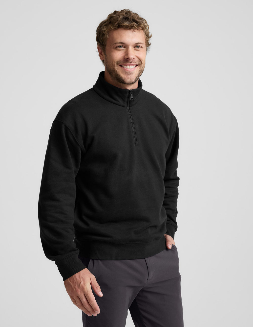 LuxeFleece? Men's Half Zip Pullover