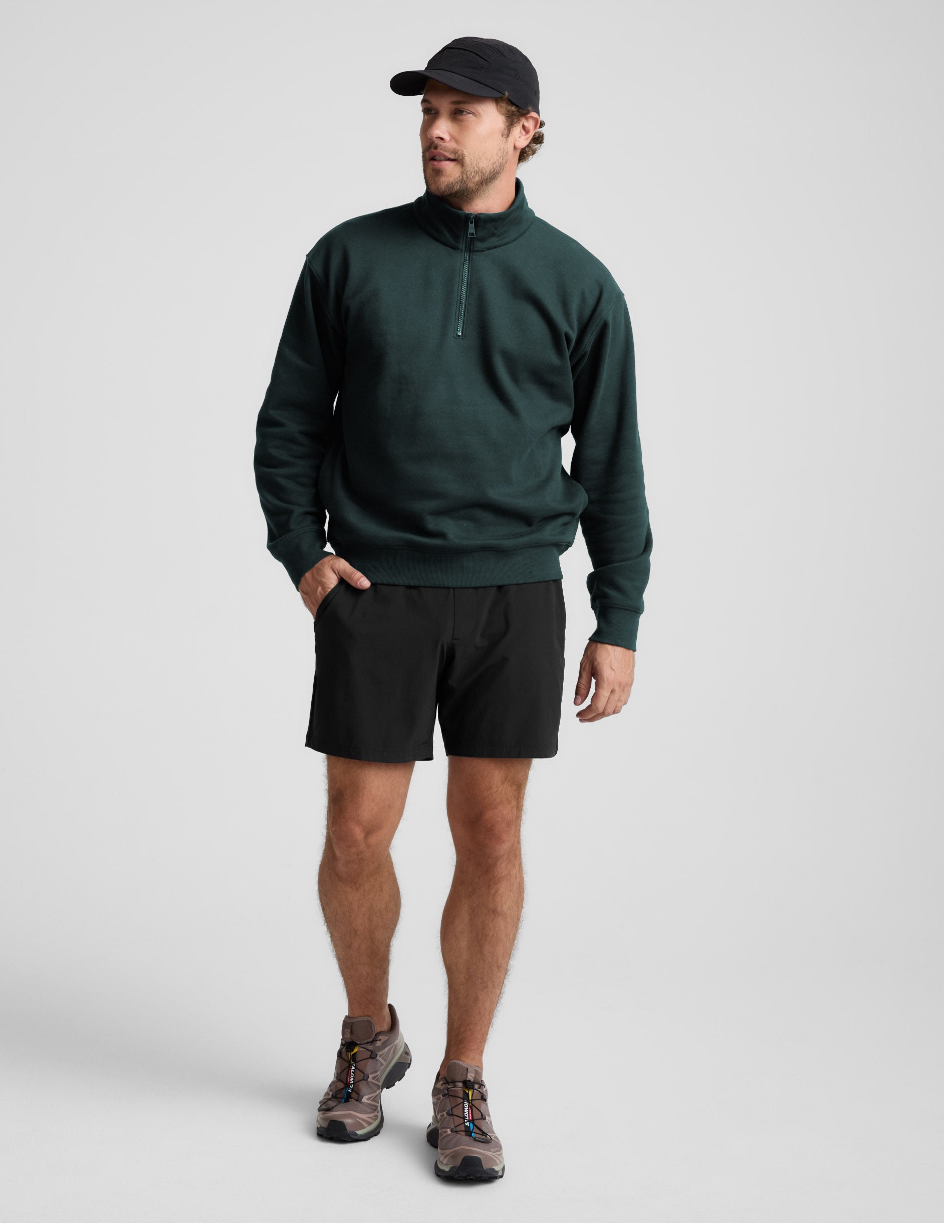 LuxeFleece? Men's Half Zip Pullover