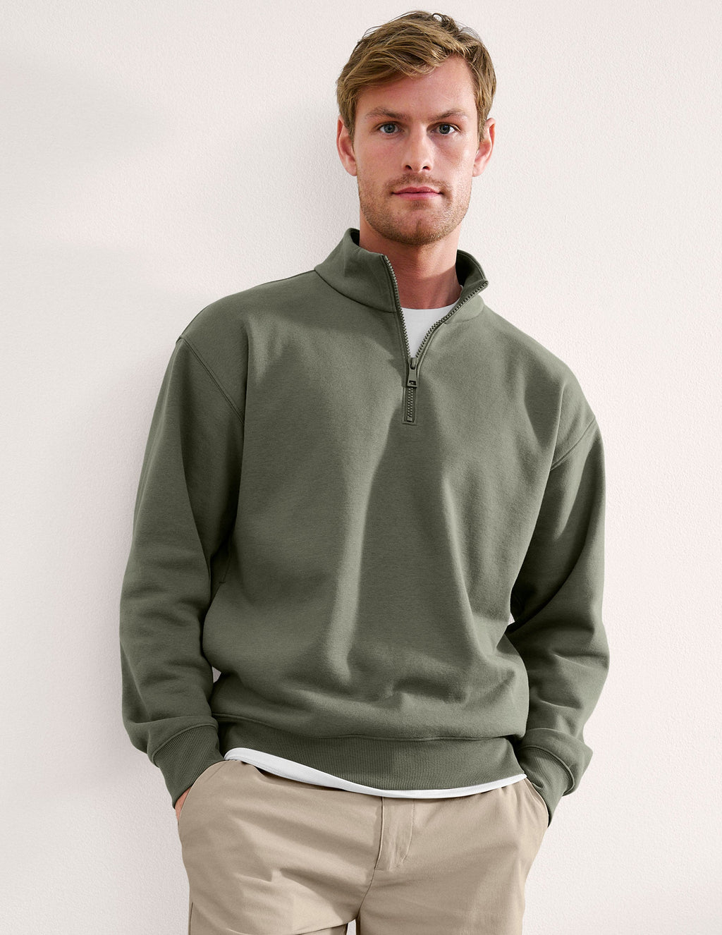 LuxeFleece? Men's Half Zip Pullover