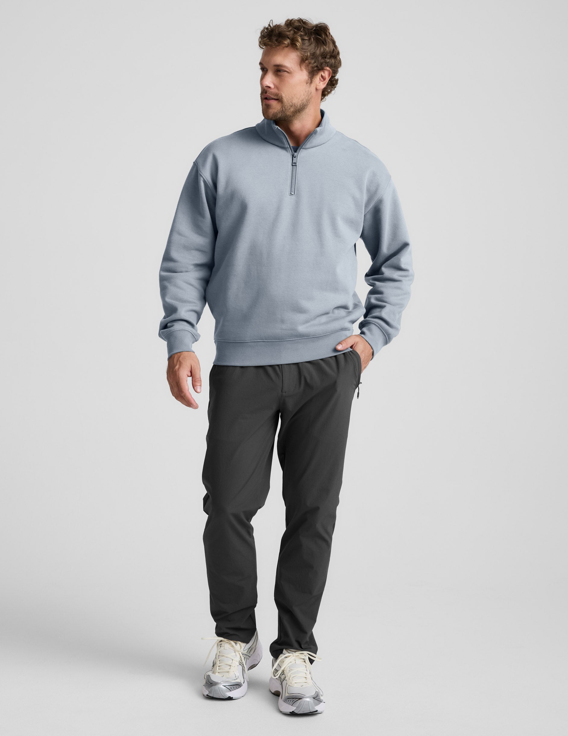 LuxeFleece? Men's Half Zip Pullover