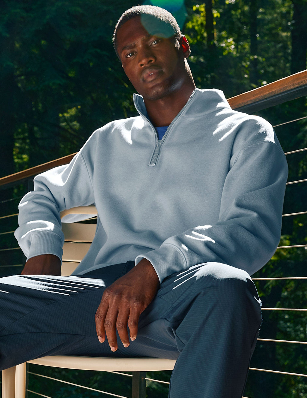 LuxeFleece? Men's Half Zip Pullover