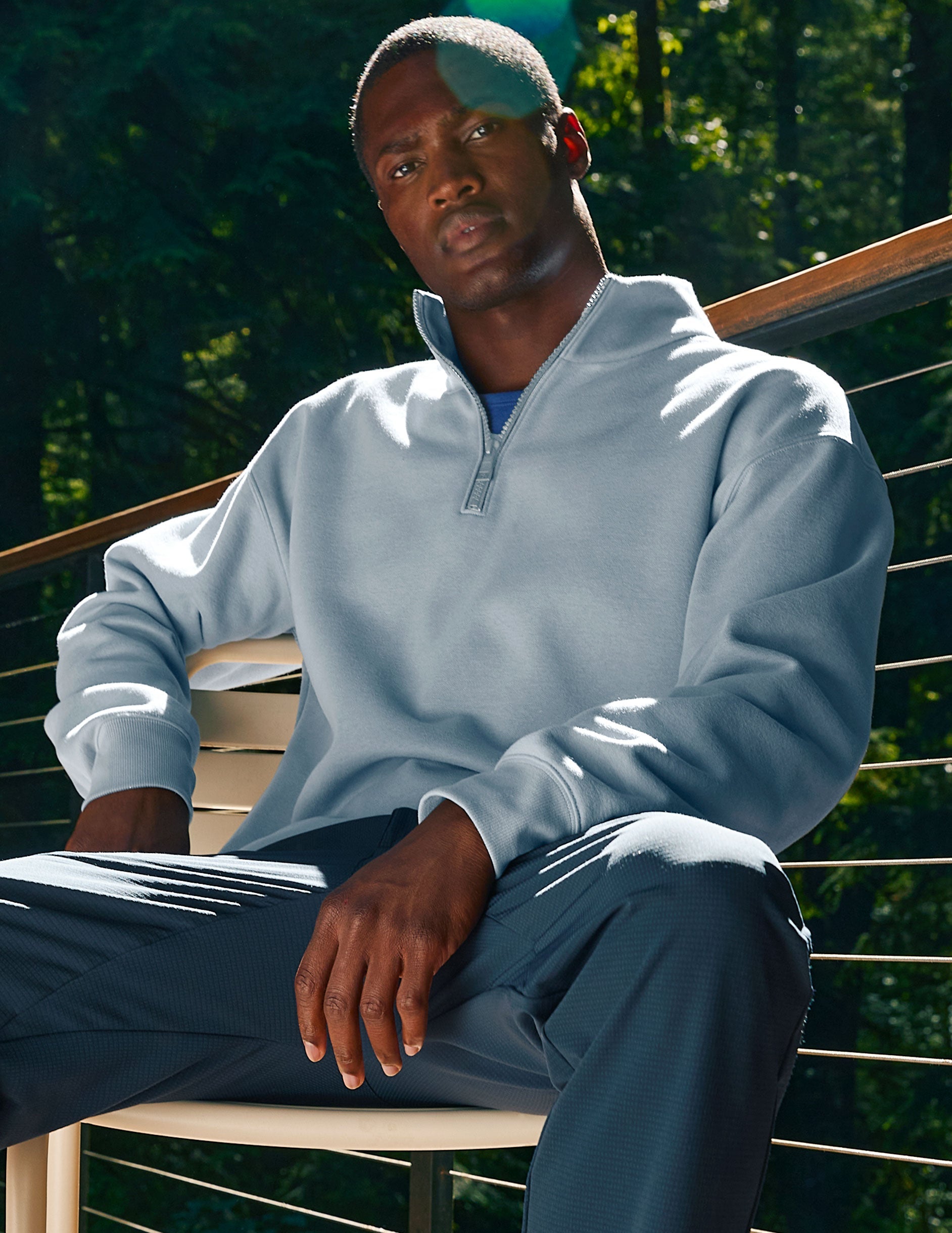 LuxeFleece? Men's Half Zip Pullover