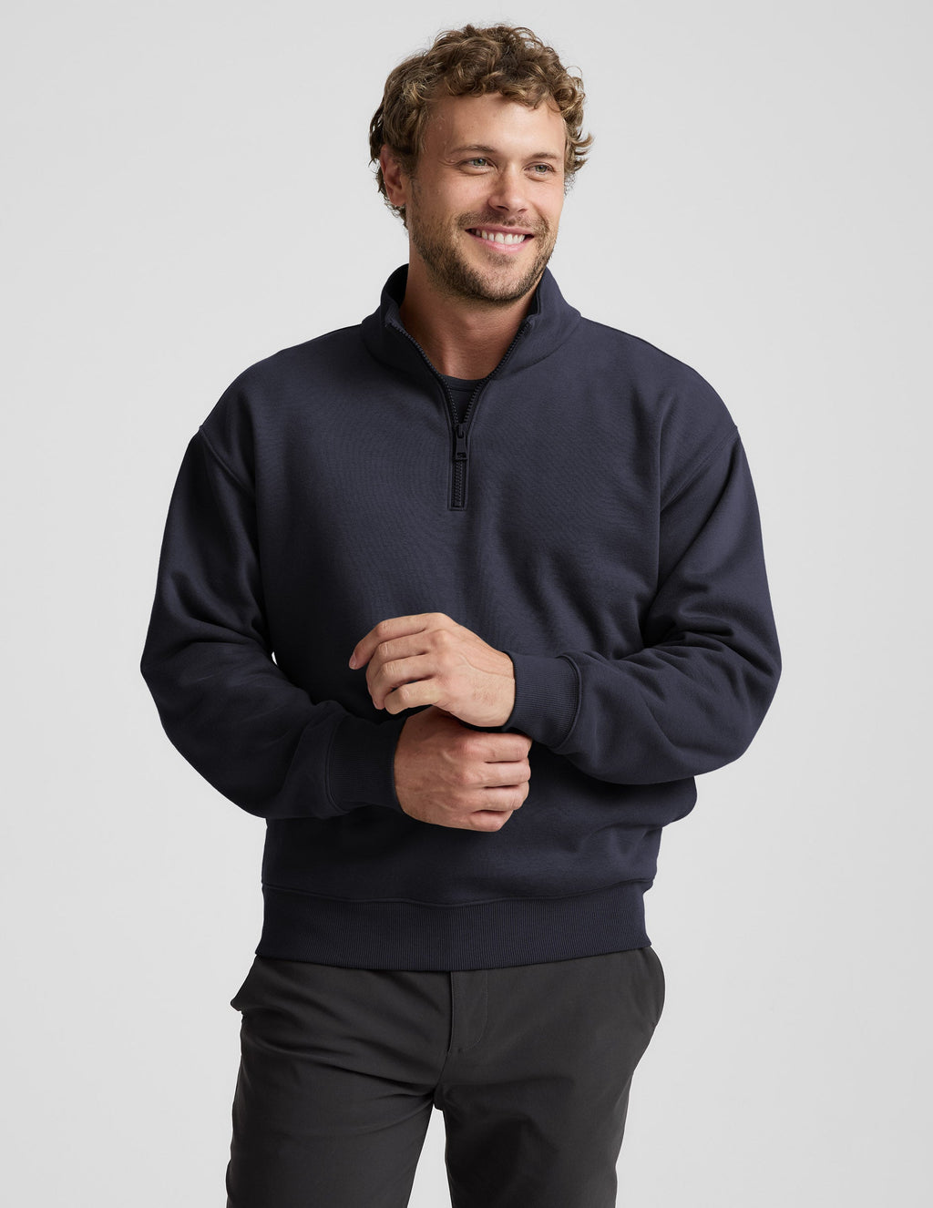 LuxeFleece? Men's Half Zip Pullover