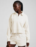 LuxeFleece? Collared Sweatshirt