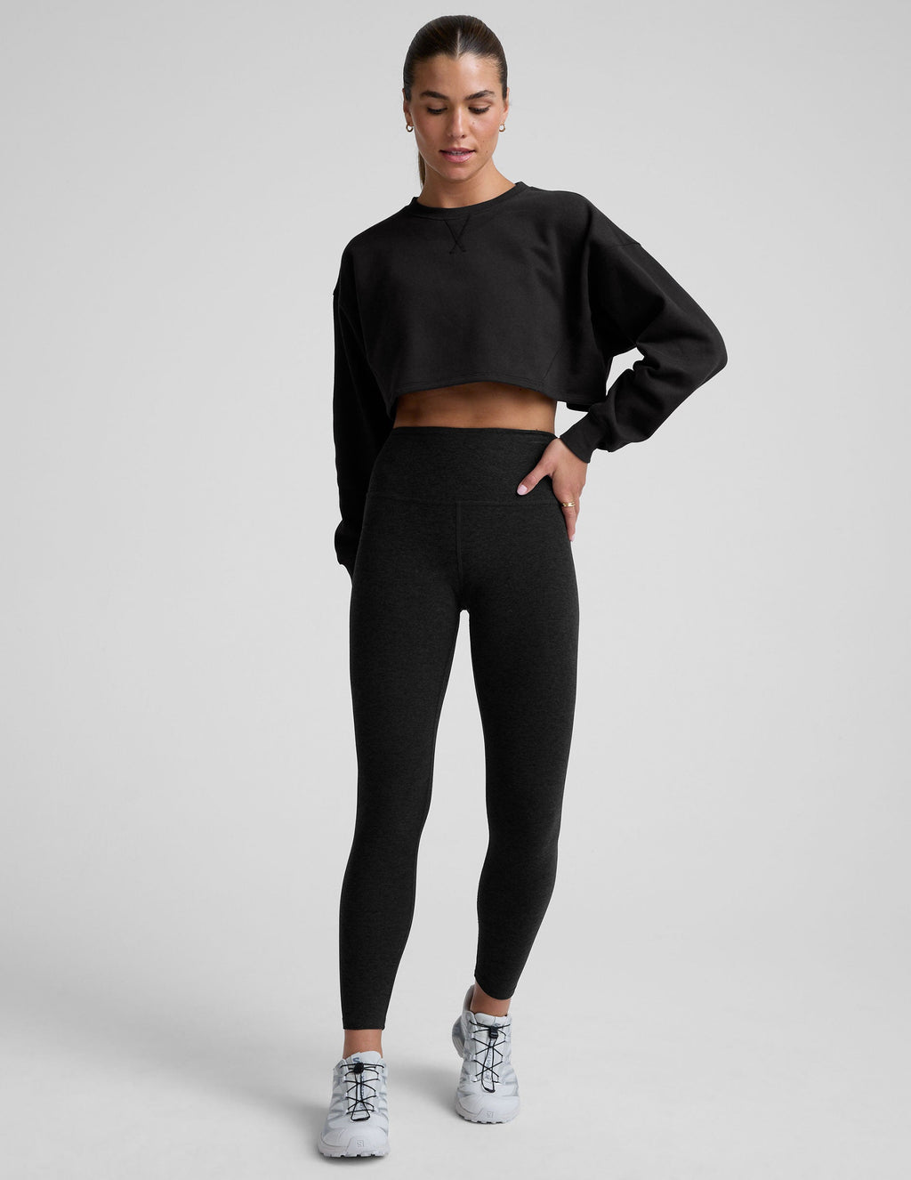 LuxeFleece? Cropped Sweatshirt
