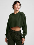 LuxeFleece? Cropped Sweatshirt