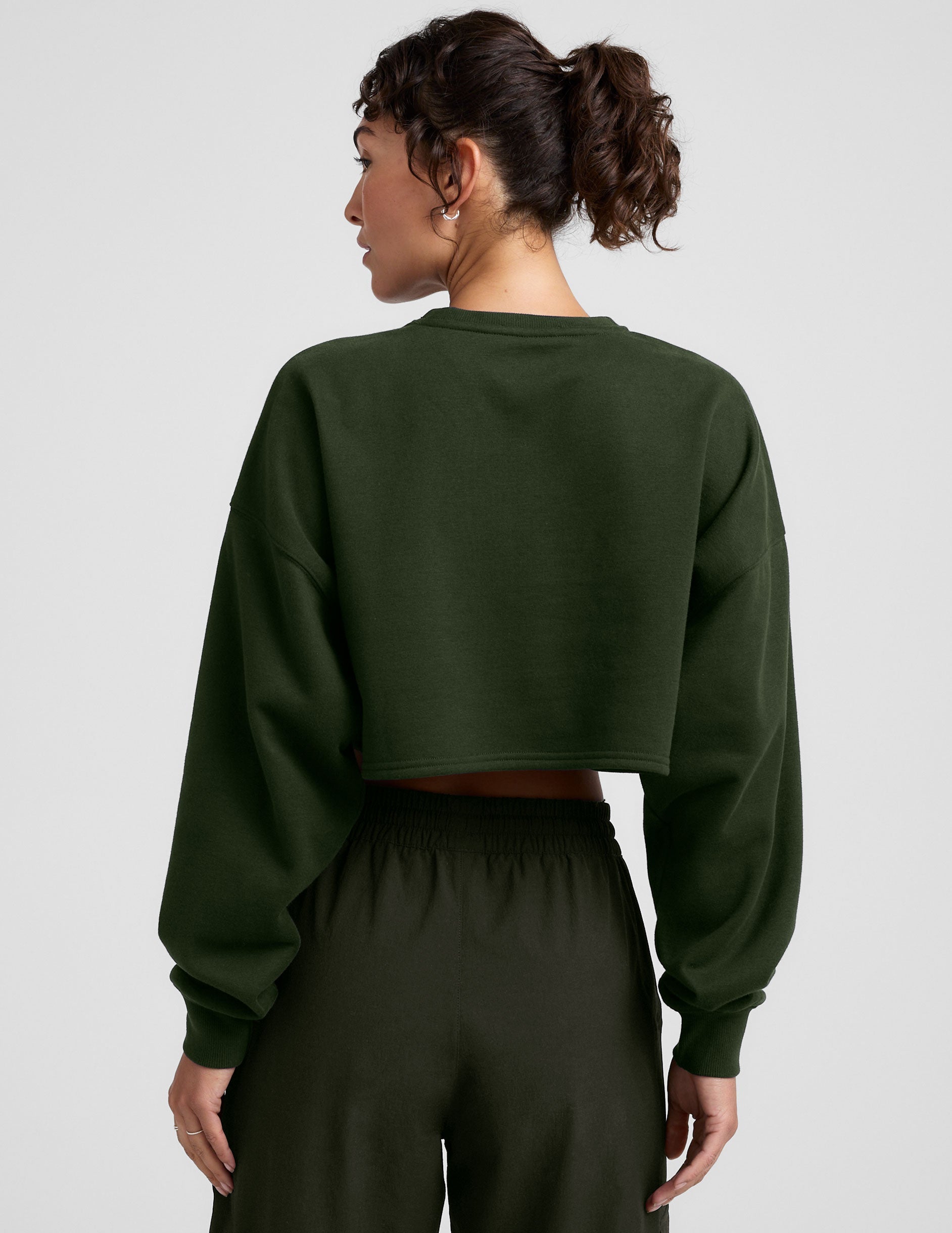 LuxeFleece? Cropped Sweatshirt