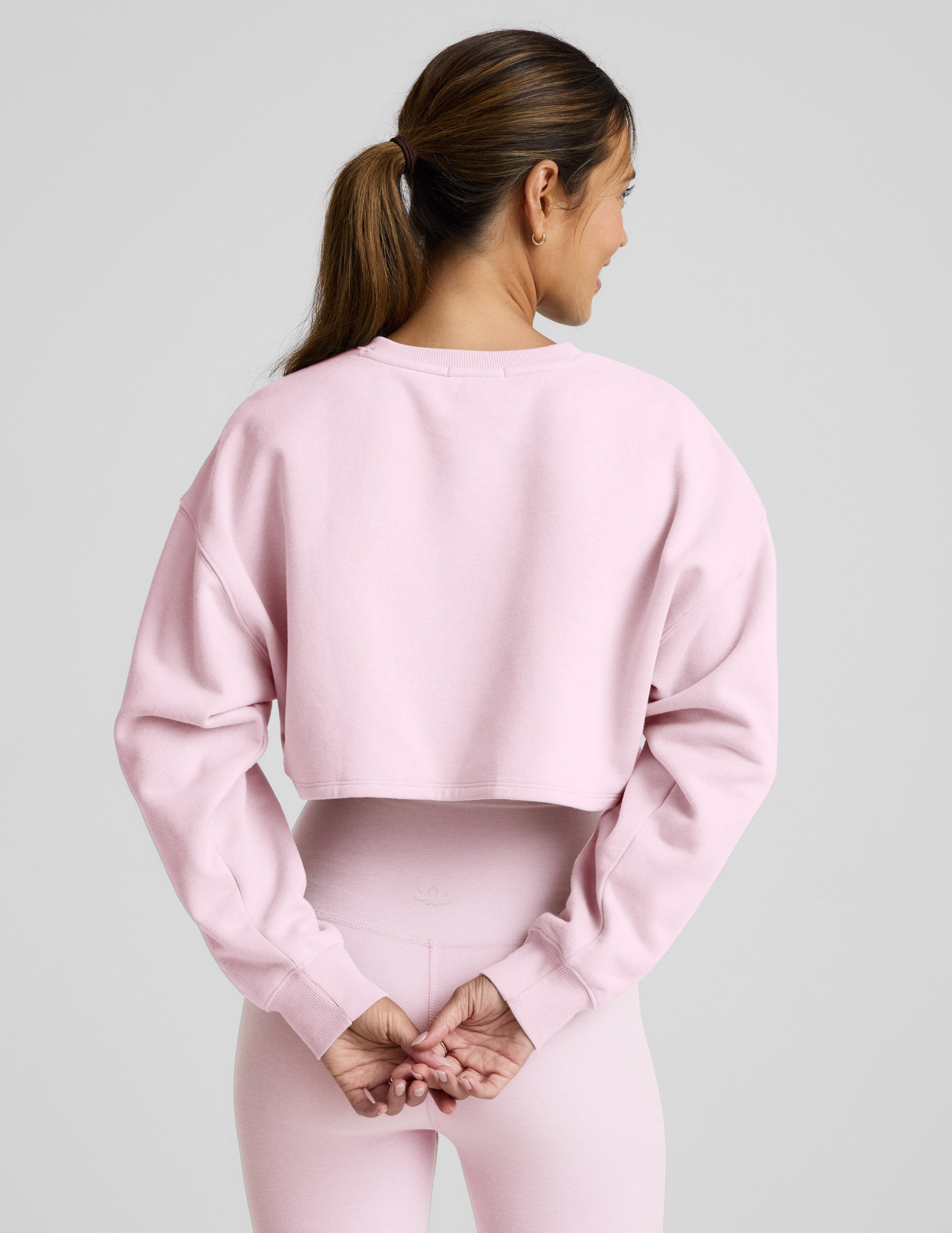 LuxeFleece? Cropped Sweatshirt