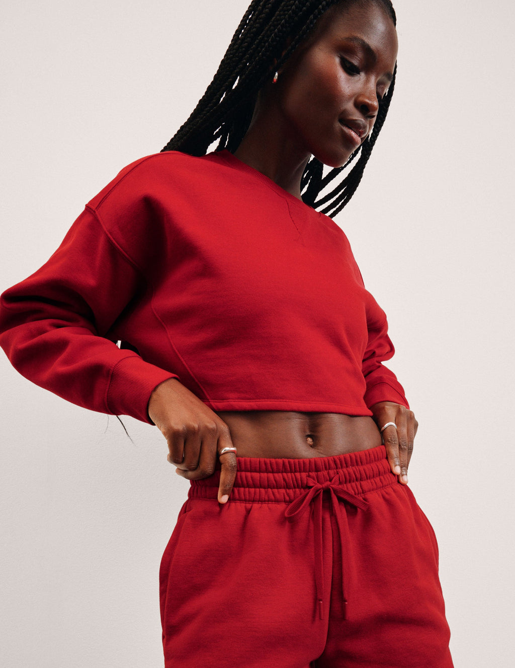 LuxeFleece? Cropped Sweatshirt