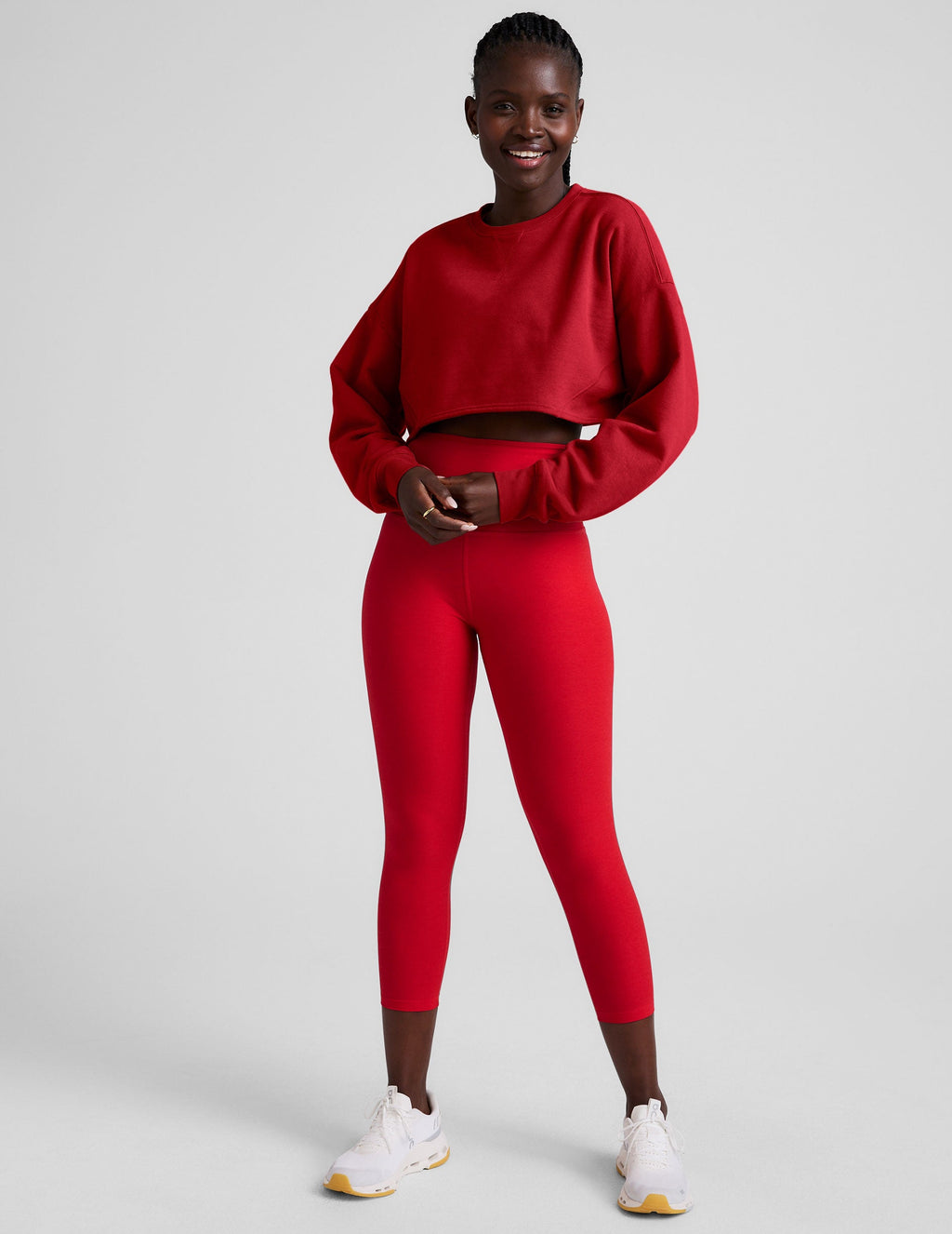 LuxeFleece? Cropped Sweatshirt