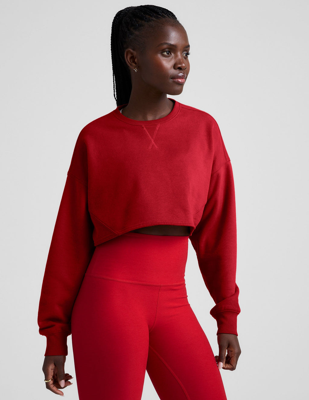 LuxeFleece? Cropped Sweatshirt