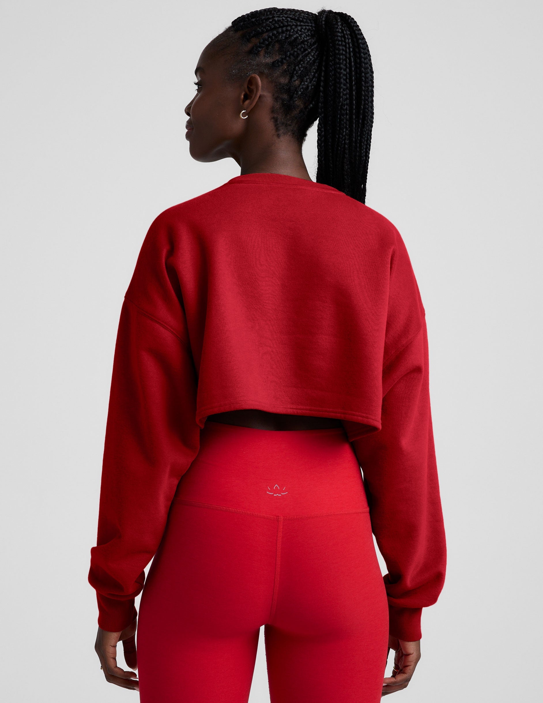 LuxeFleece? Cropped Sweatshirt