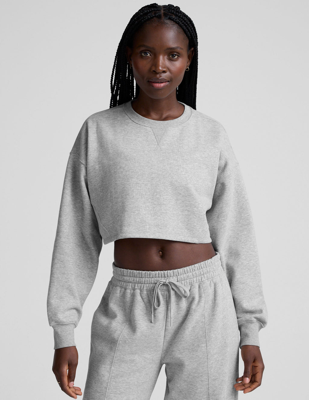 LuxeFleece? Cropped Sweatshirt