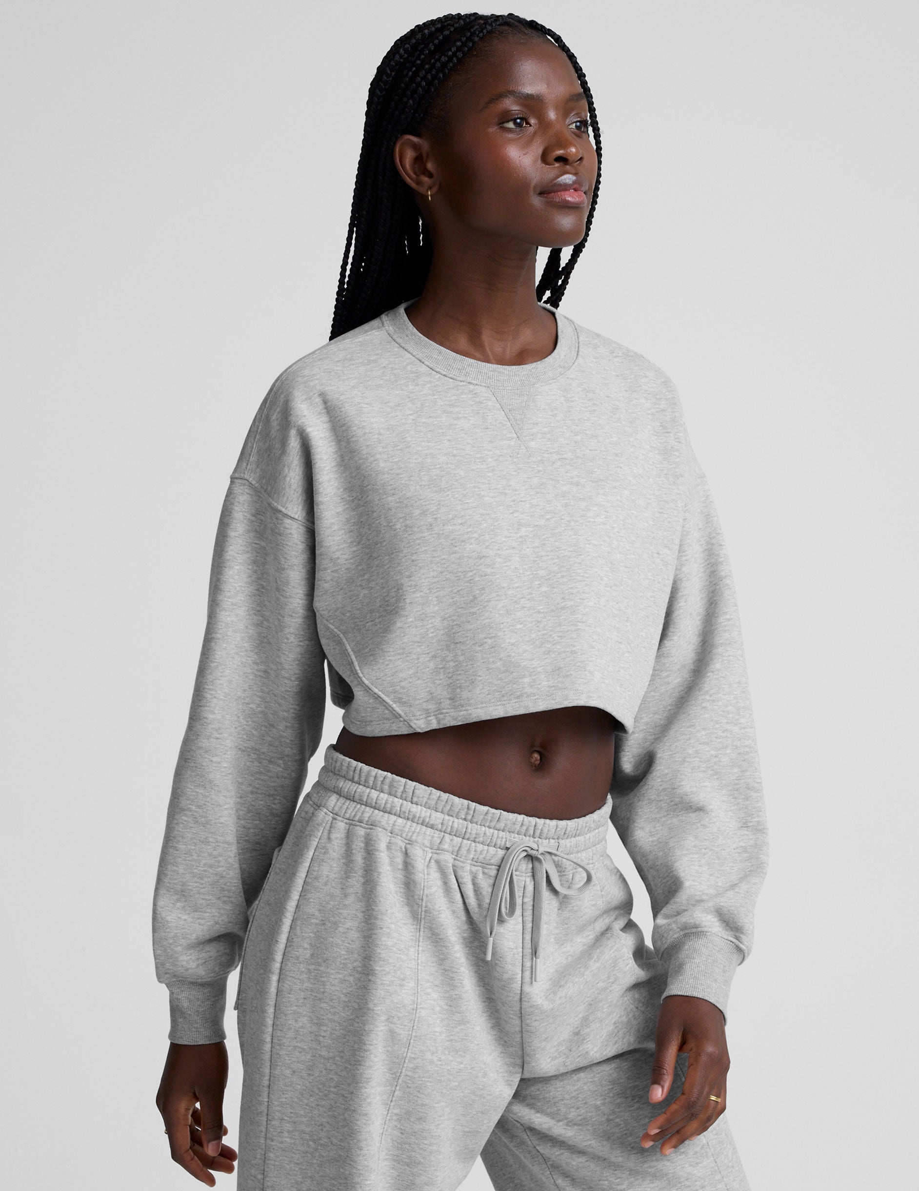 LuxeFleece? Cropped Sweatshirt