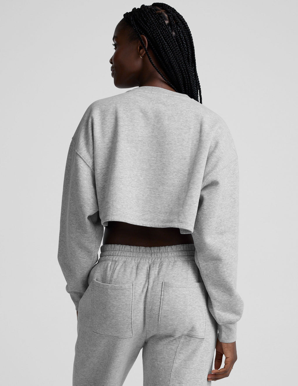 LuxeFleece? Cropped Sweatshirt