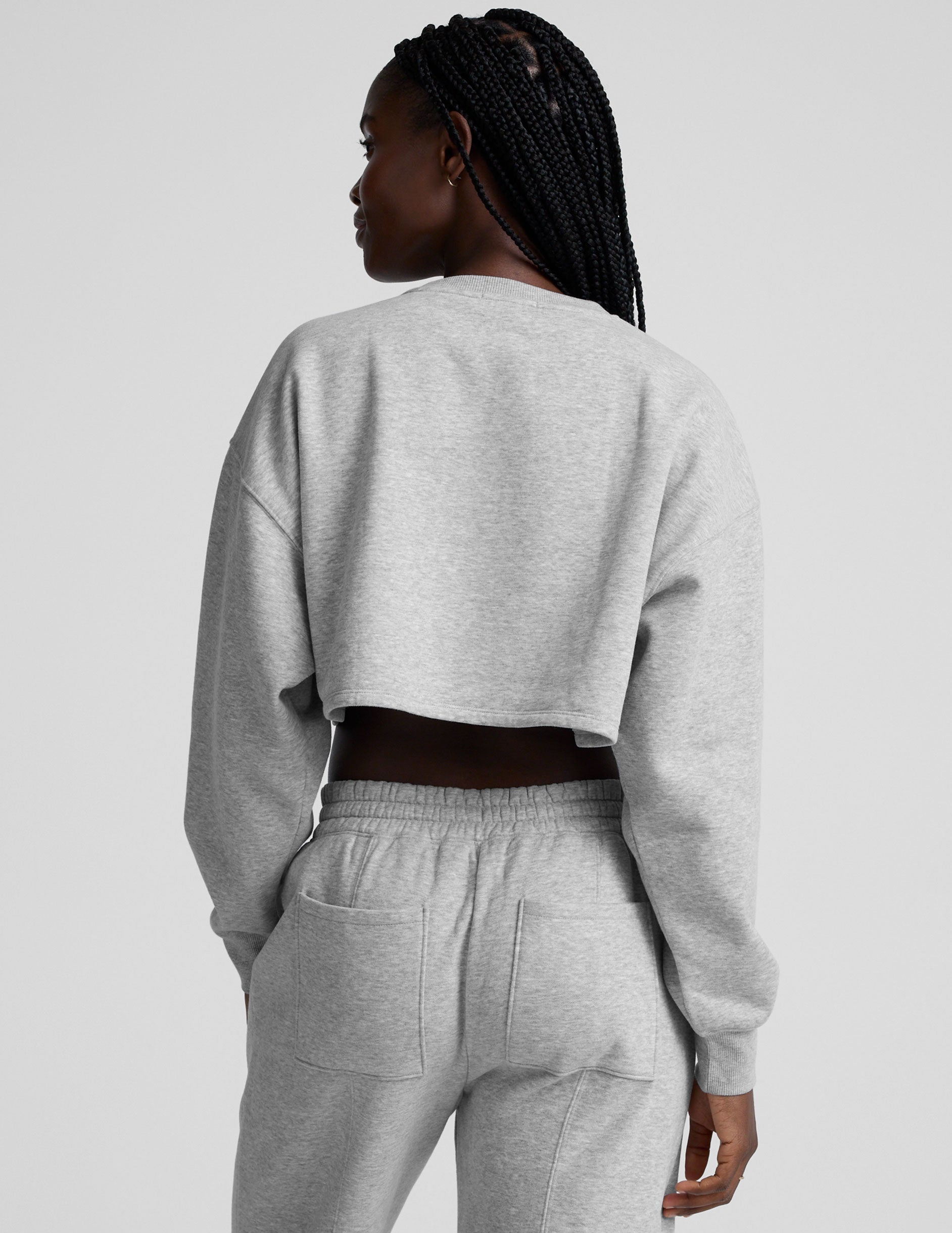 LuxeFleece? Cropped Sweatshirt