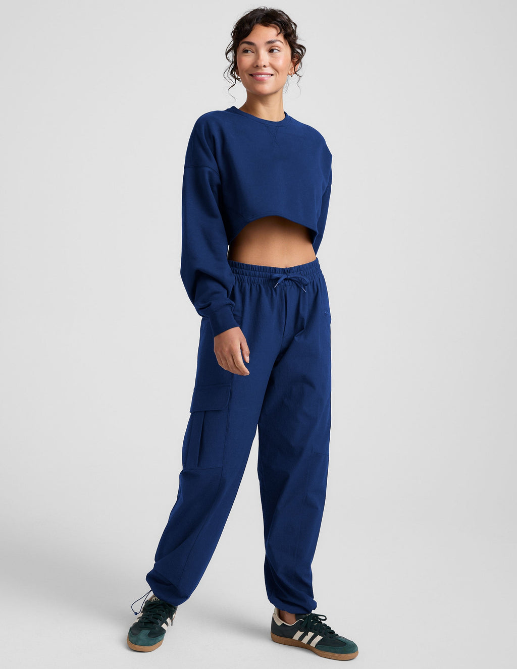 LuxeFleece? Cropped Sweatshirt