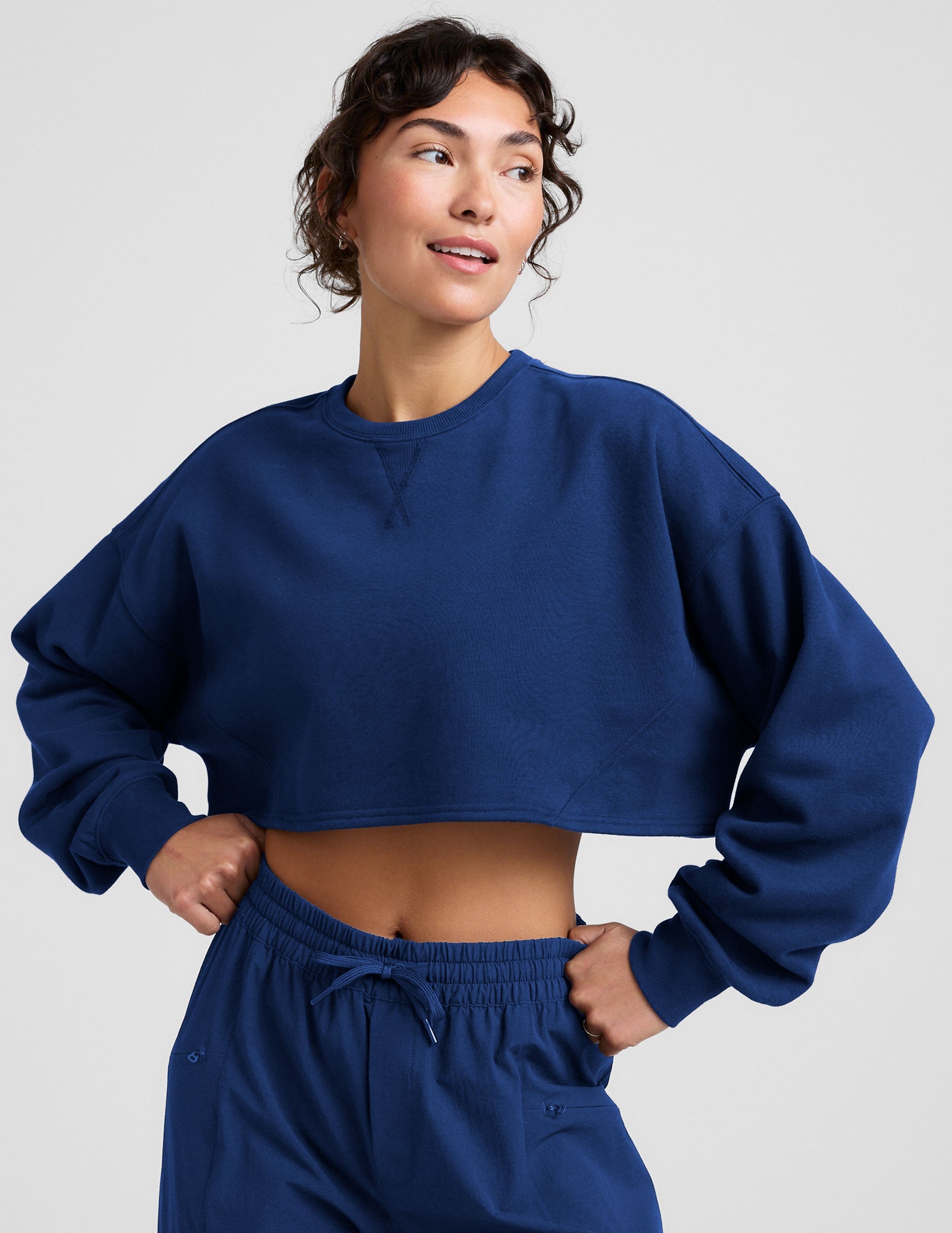 LuxeFleece? Cropped Sweatshirt