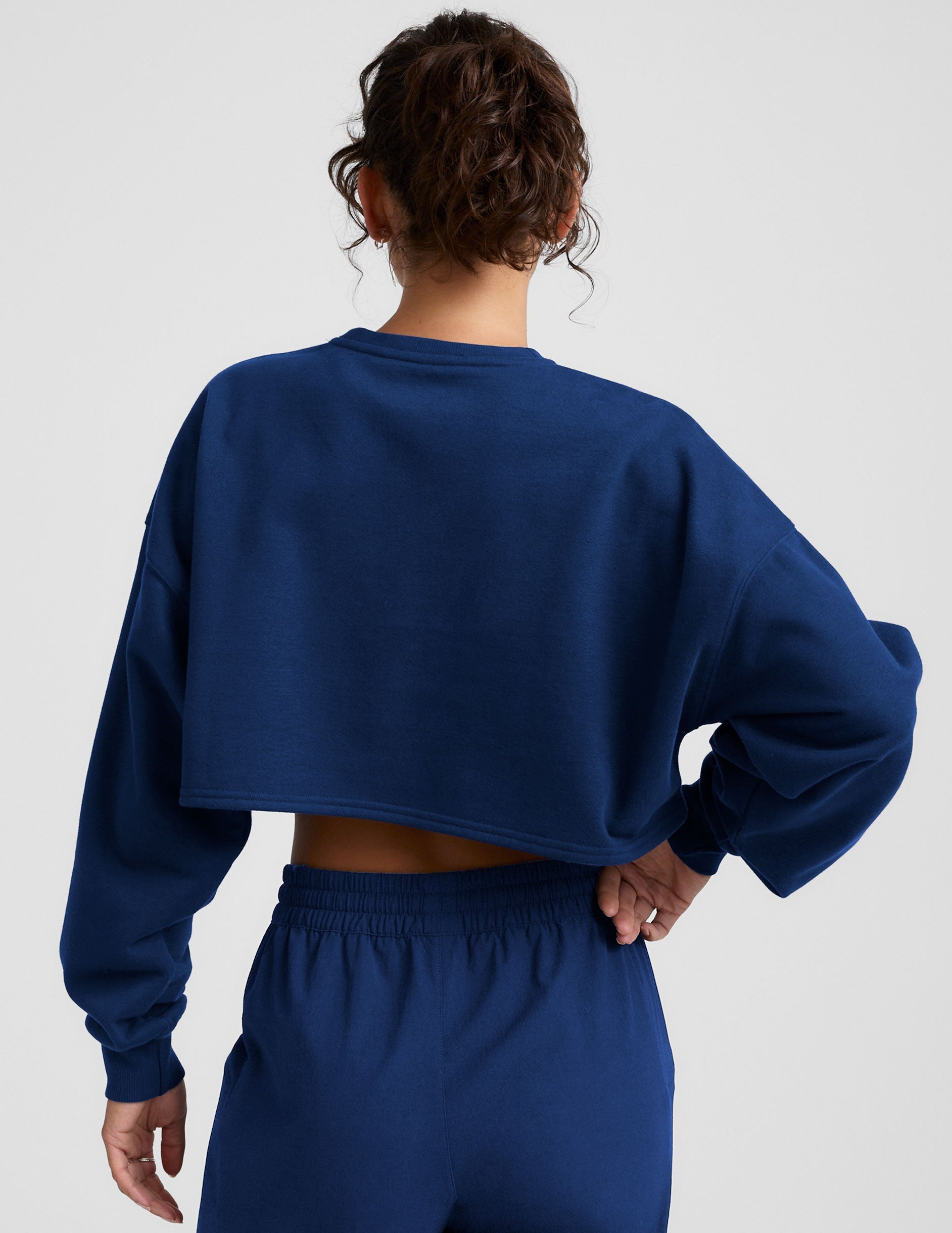 LuxeFleece? Cropped Sweatshirt