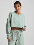 LuxeFleece? Cropped Sweatshirt