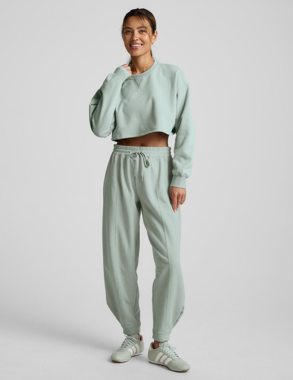 LuxeFleece? Cropped Sweatshirt
