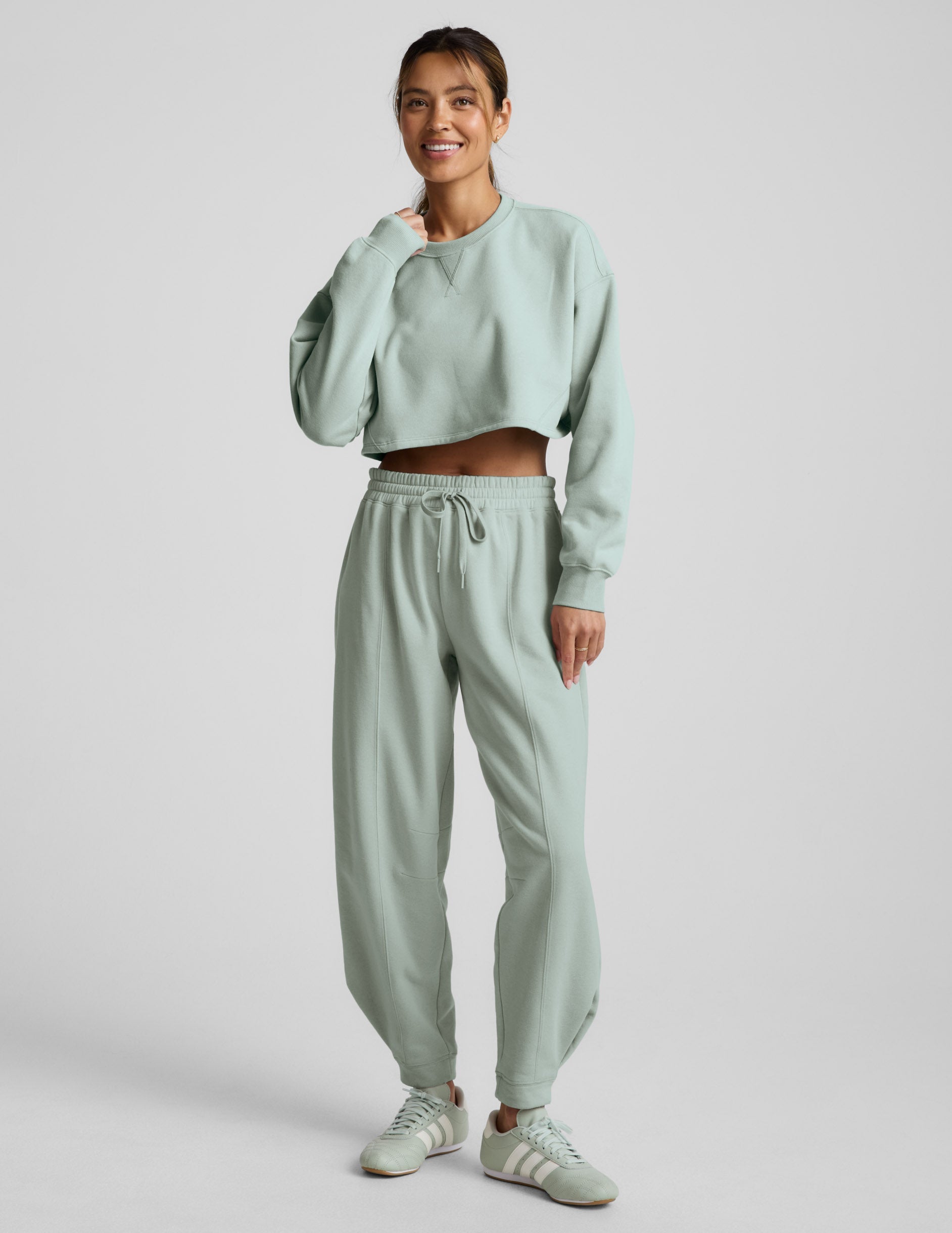 LuxeFleece? Cropped Sweatshirt