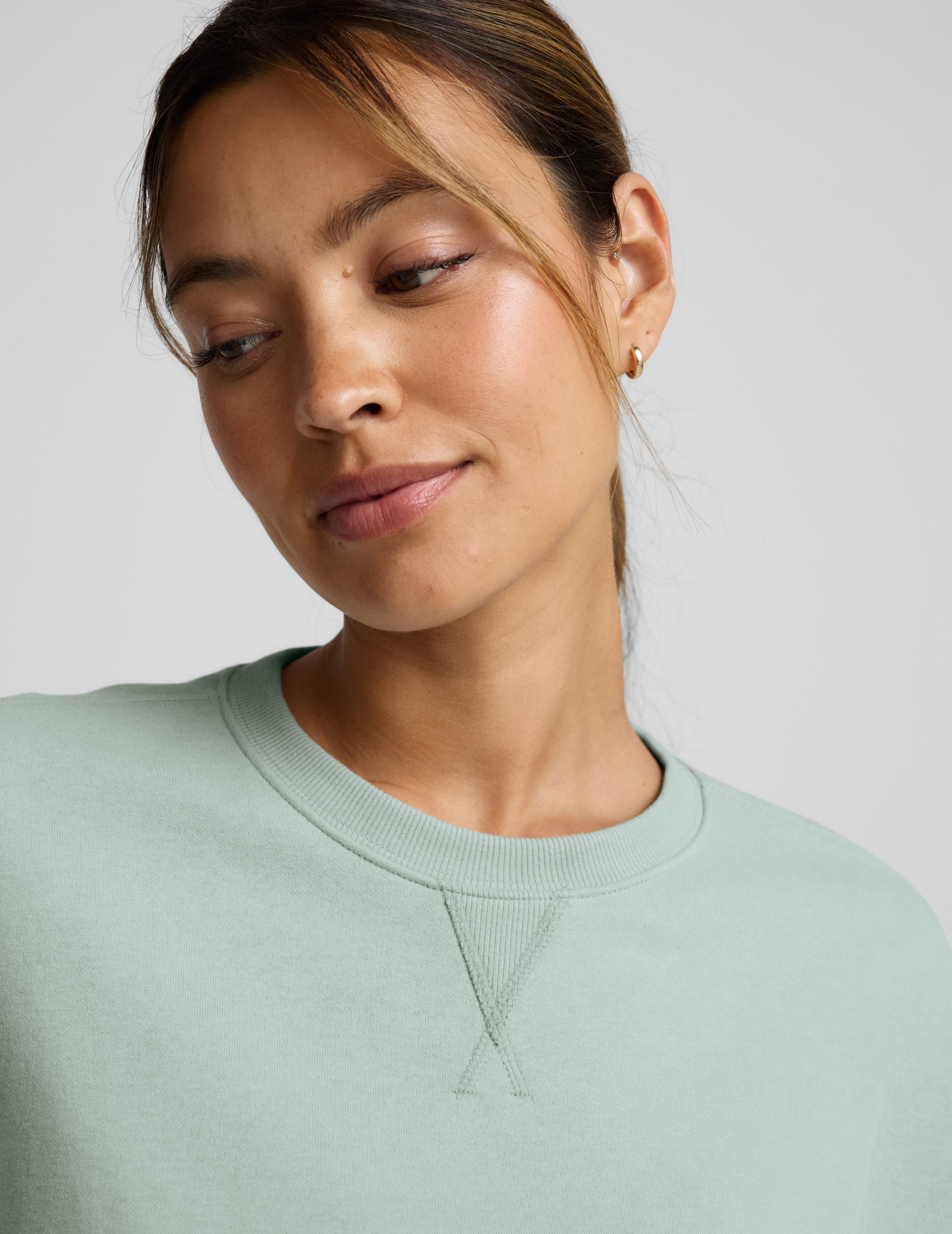 LuxeFleece? Cropped Sweatshirt