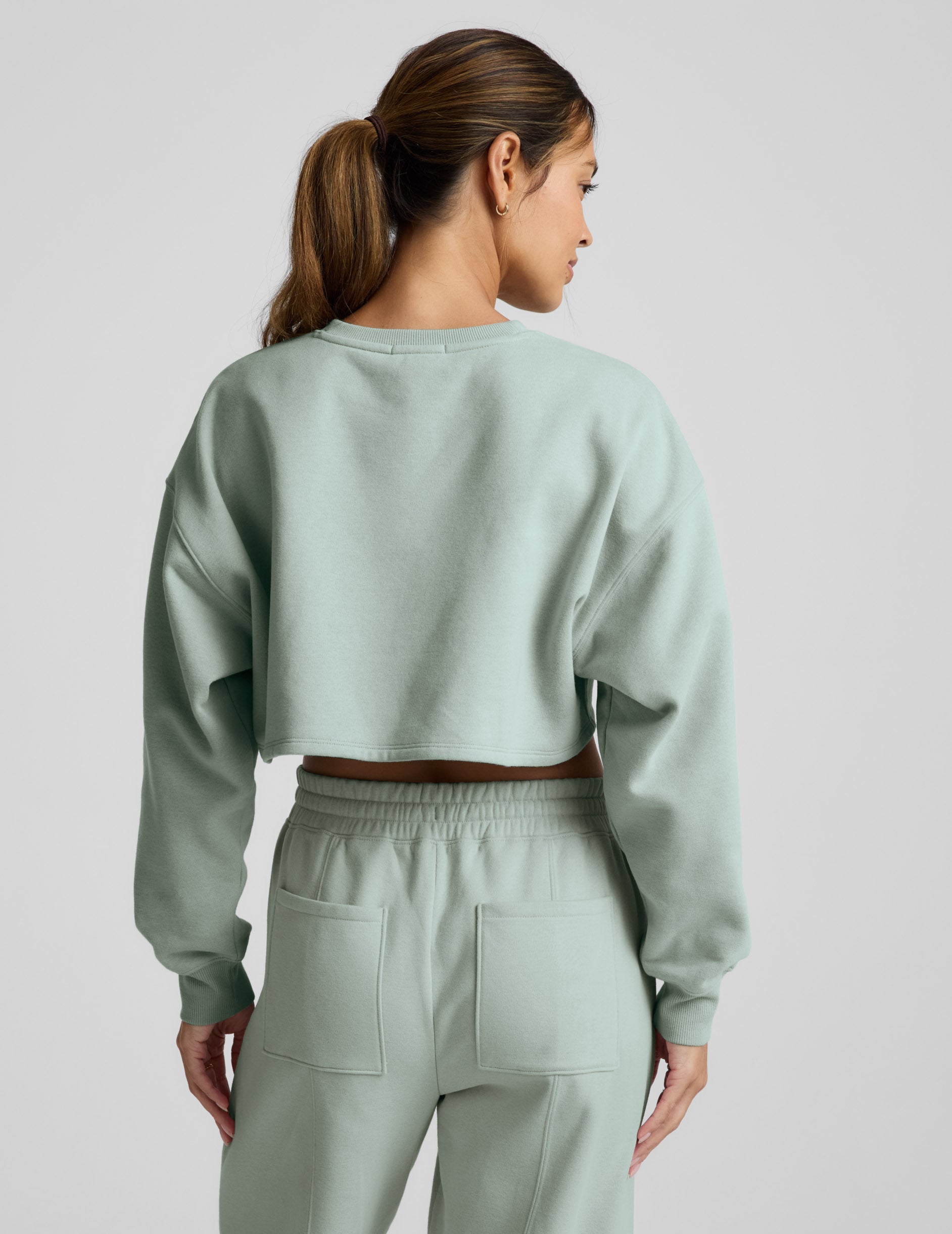 LuxeFleece? Cropped Sweatshirt