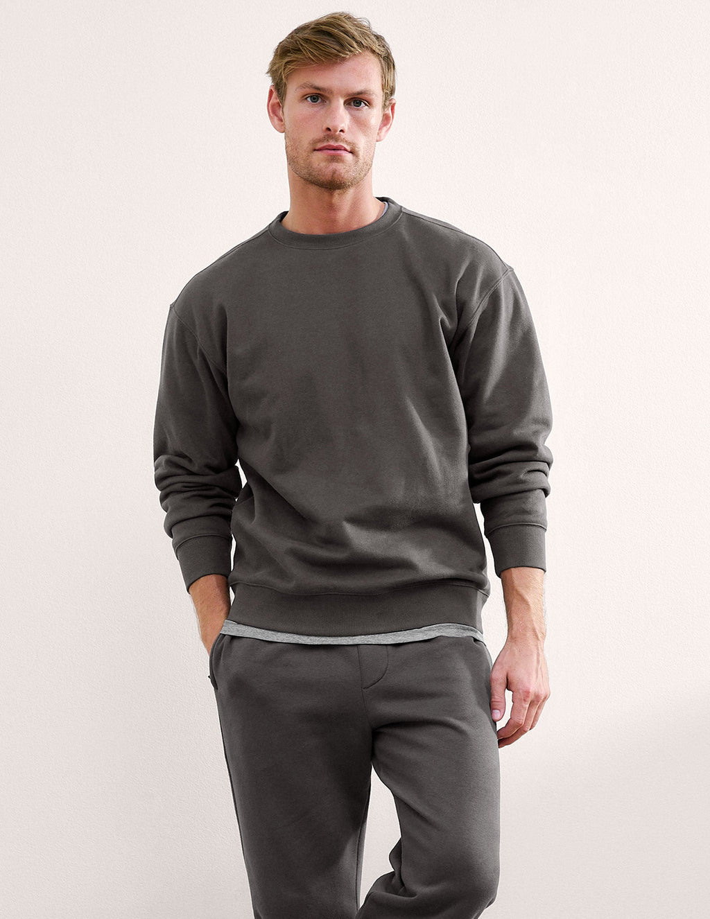 LuxeFleece? Men's Crewneck Pullover