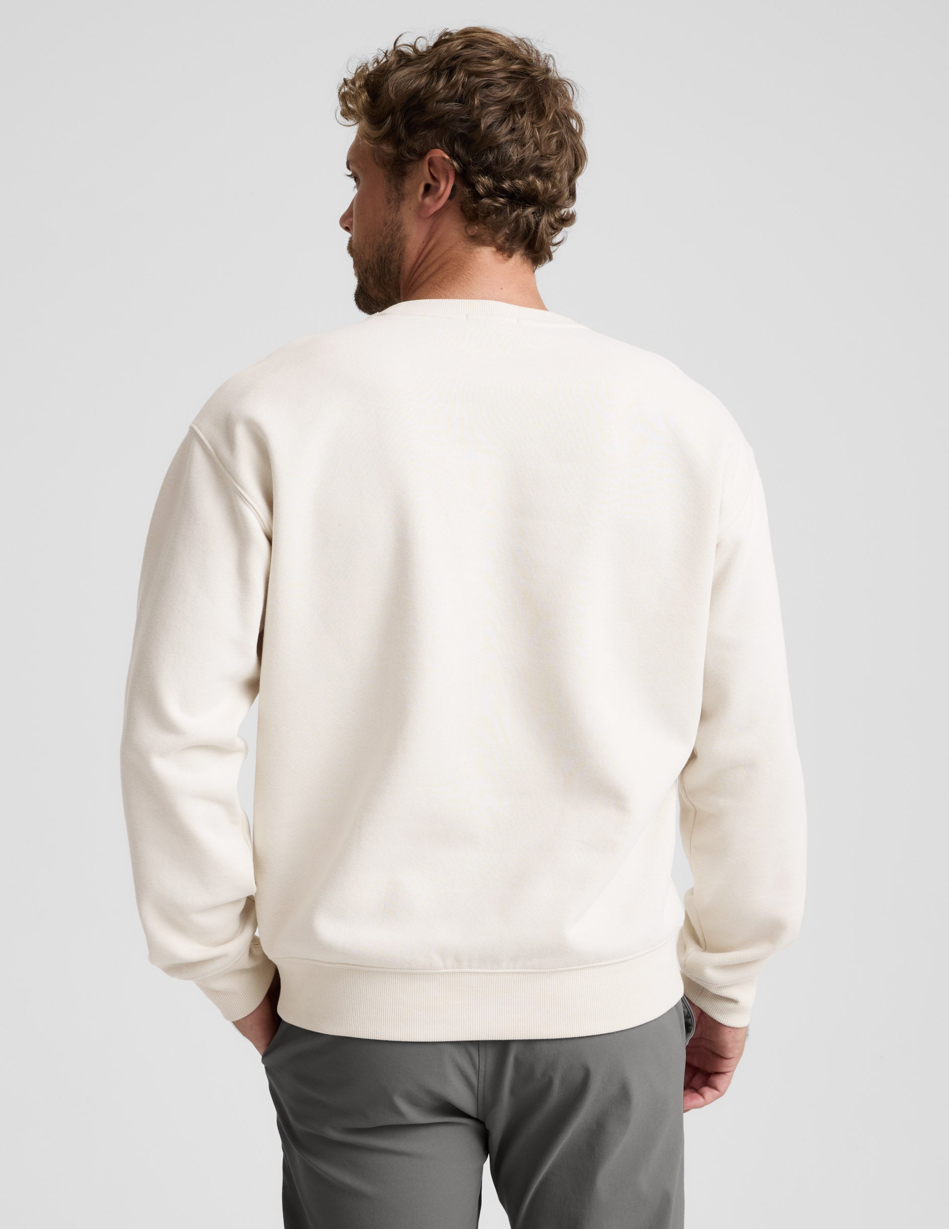LuxeFleecea?¡é Men's Crewneck Pullover