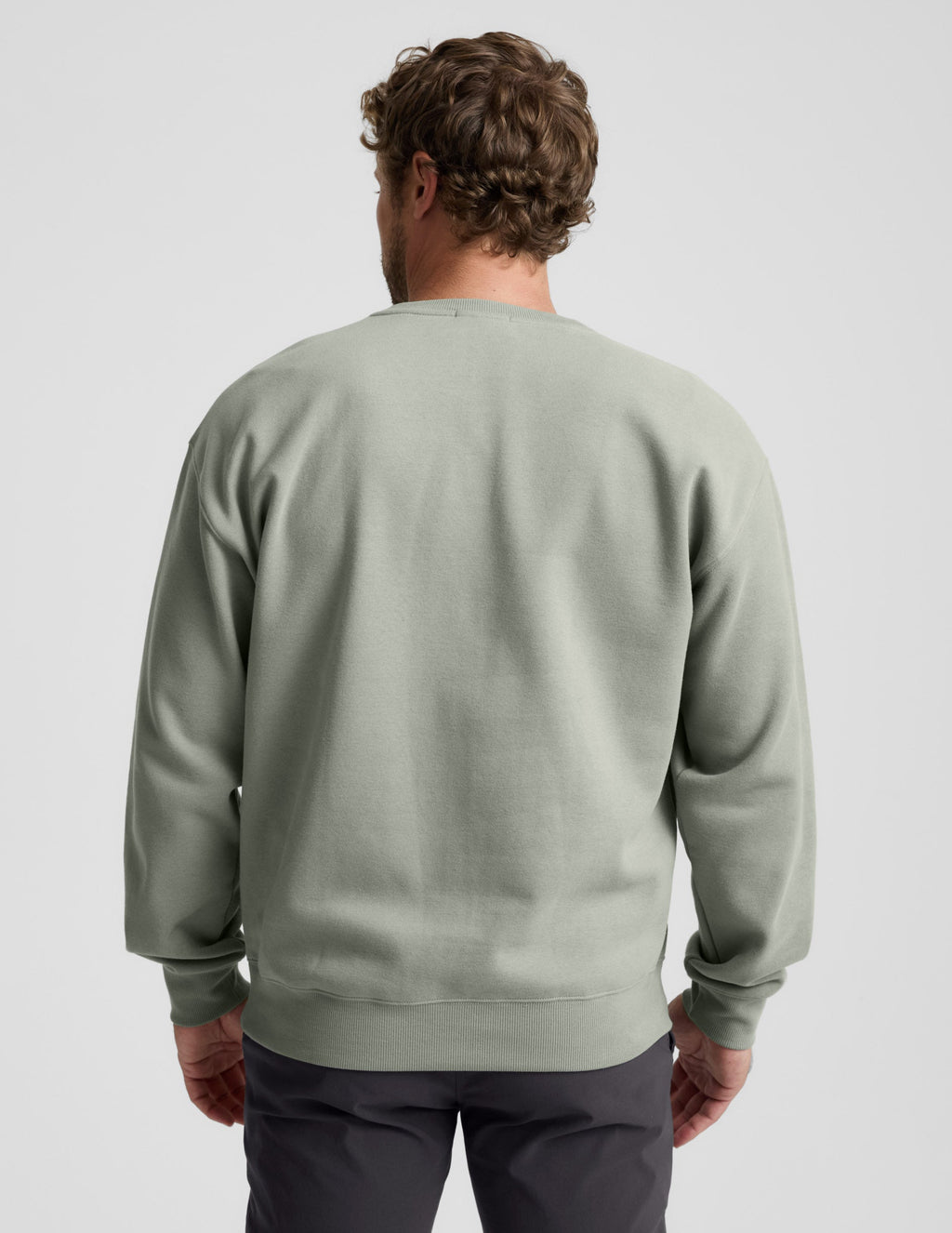 LuxeFleecea?¡é Men's Crewneck Pullover