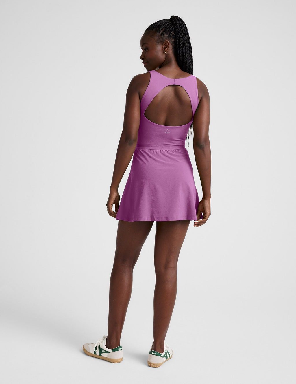 Score Pleated Dress