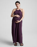 Go With The Flow Halter Dress