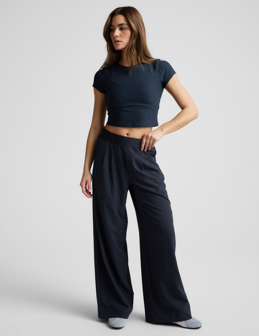 Elasticated Wide Leg Pant 31