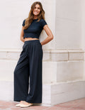 Elasticated Wide Leg Pant 29