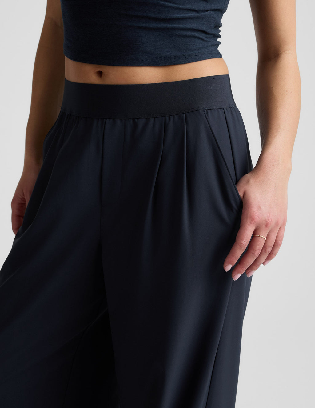 Elasticated Wide Leg Pant 31